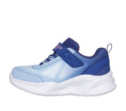 Skechers 303714N Girls Trainer-Navy/Light Blue