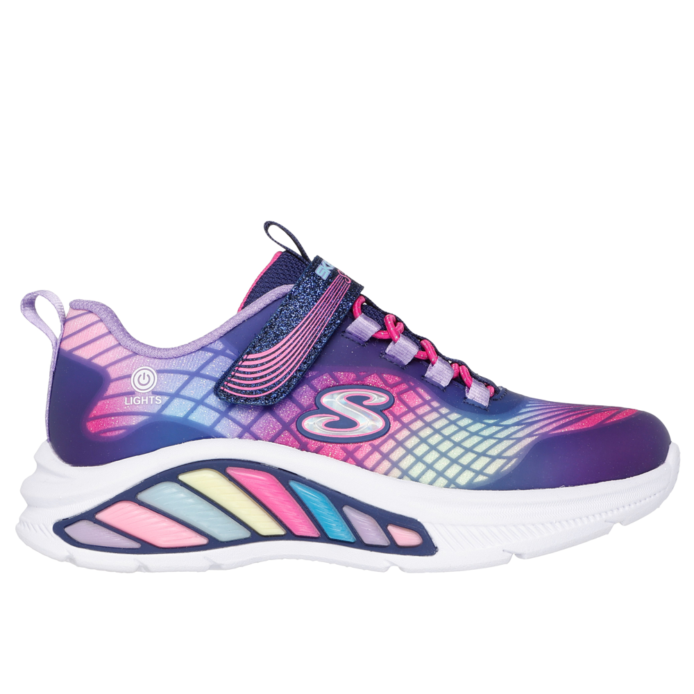 Skechers 303722L Kids Trainer-Navy Multi