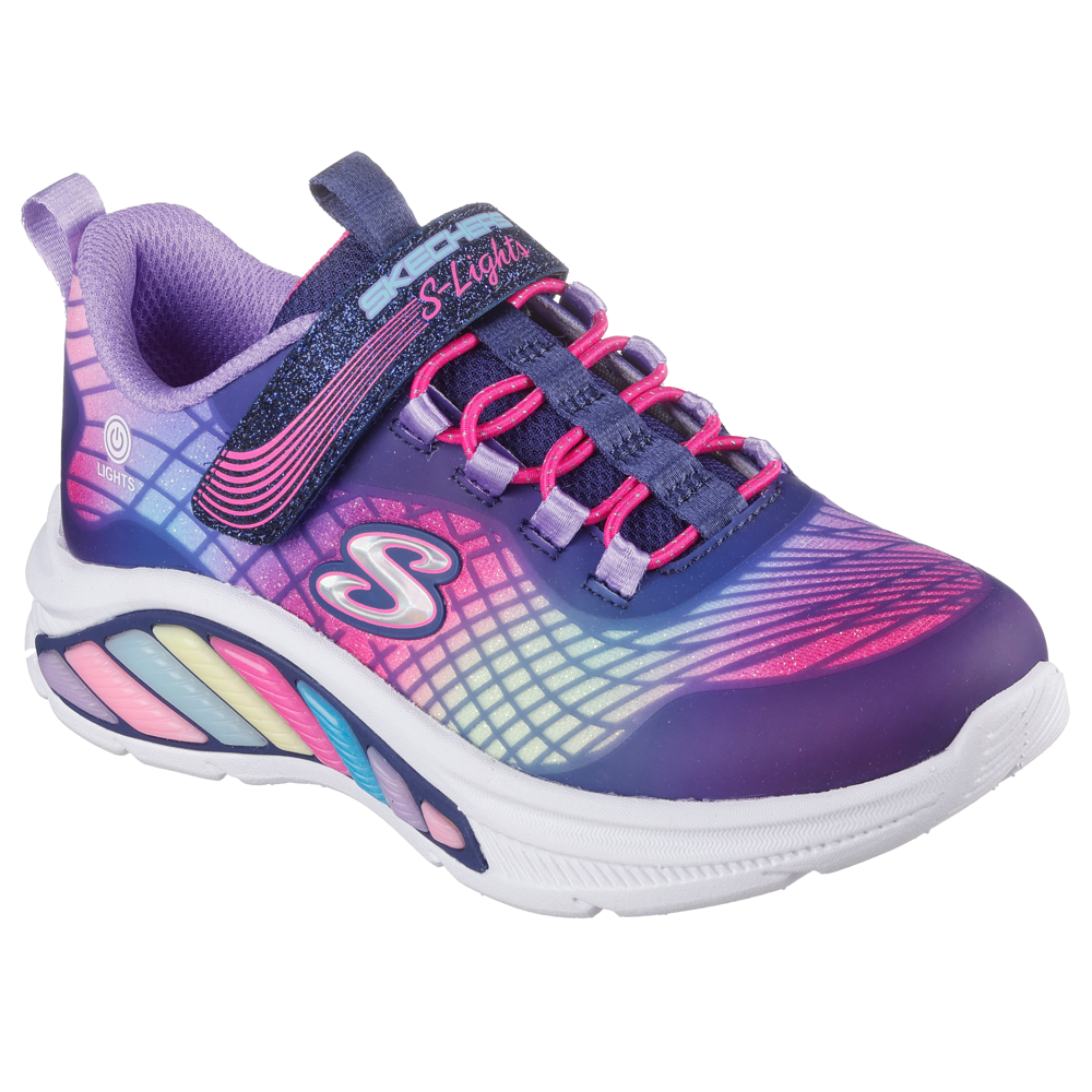 Skechers 303722L Kids Trainer-Navy Multi