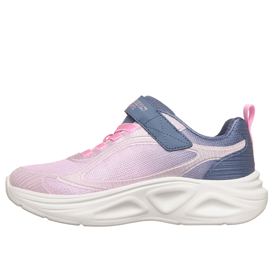 Skechers 303729l Girls Trainer-Grey/Pink