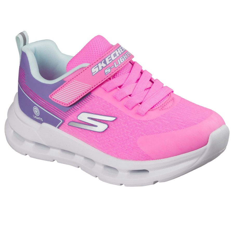 Skechers 303730l Girls Trainer-Pink Multi