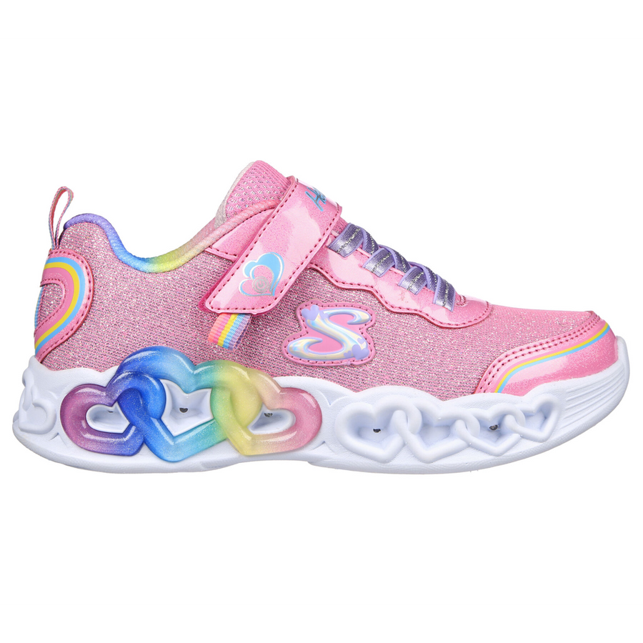 Skechers 303751 Girls Trainer-Pink Multi