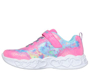 Skechers 303753L Girls Trainer-Pink Multi