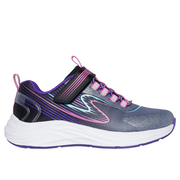 Skechers 303920L Girls Trainer-Black Multi