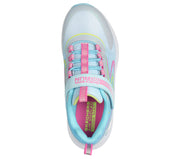 Skechers 303920L Girls Trainer-Blue Multi