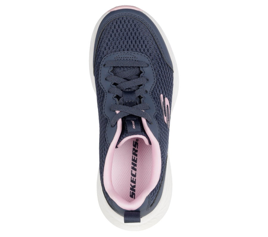 Skechers 303982l Kids Trainer-NAVY/LAV