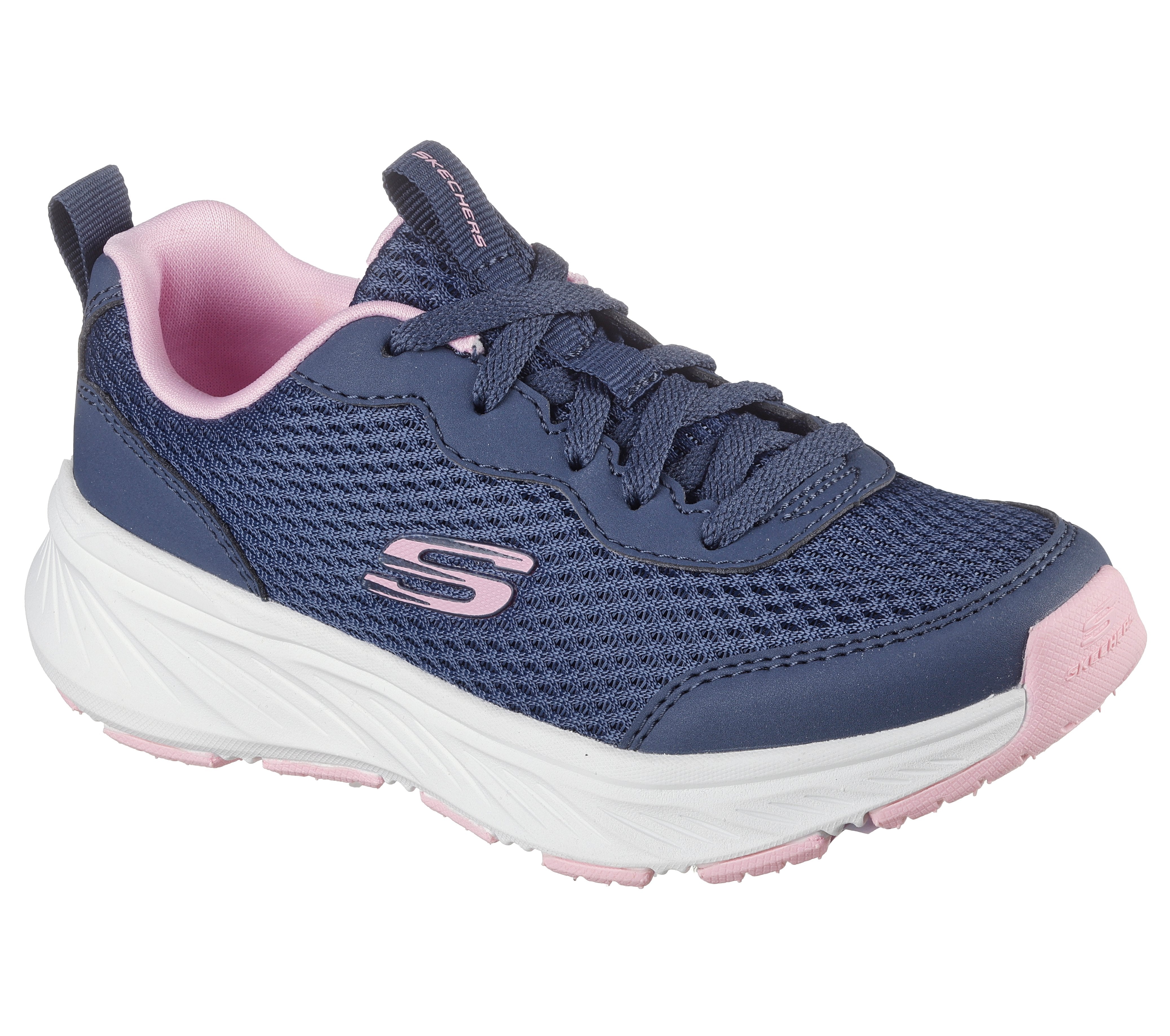 Skechers 303982l Kids Trainer-NAVY/LAV