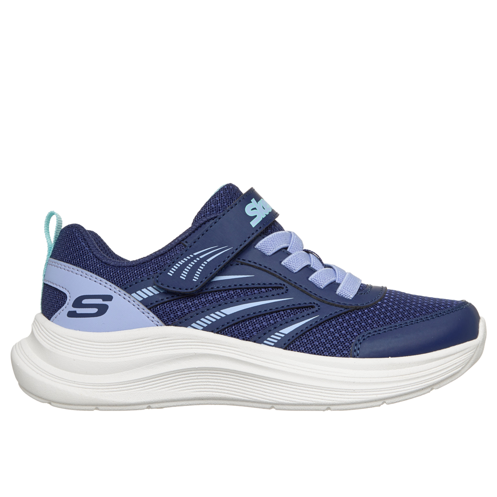 Skechers 304208l Girl's Trainer-Navy/Light Blue