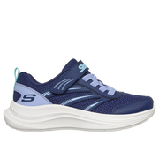 Skechers 304208l Girl's Trainer-Navy/Light Blue