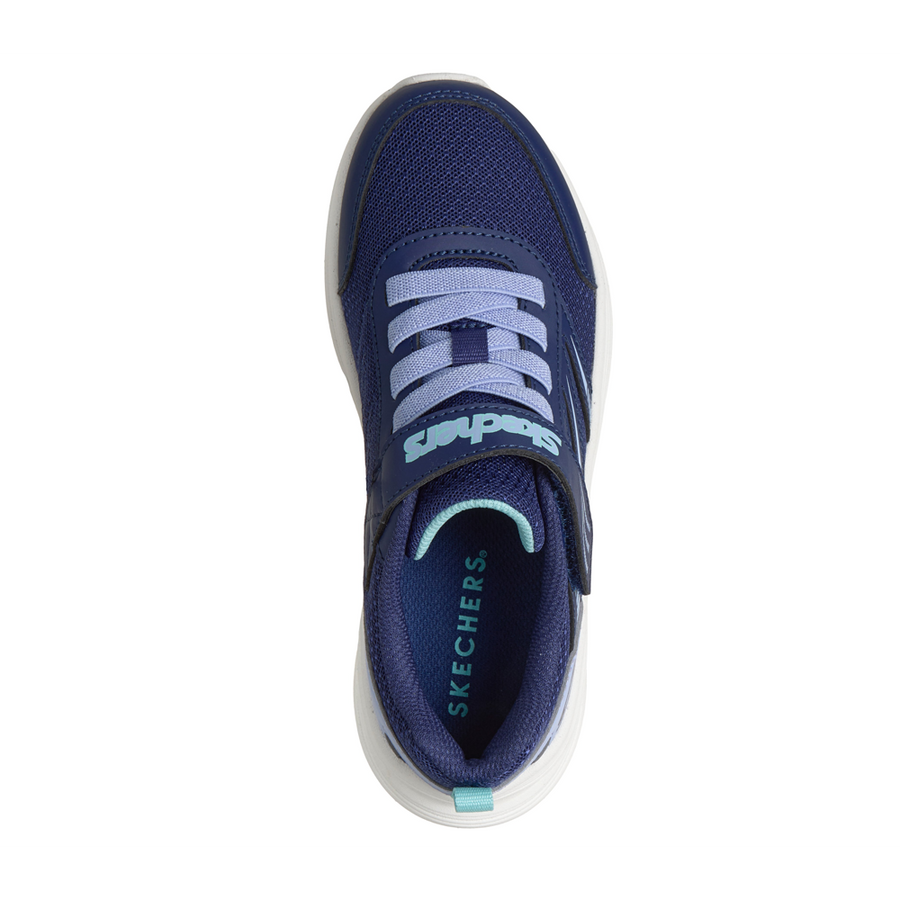 Skechers 304208l Girl's Trainer-Navy/Light Blue