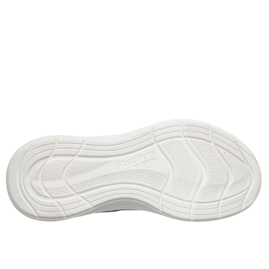 Skechers 304208l Girl's Trainer-Navy/Light Blue
