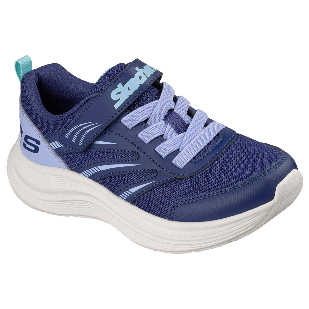 Skechers 304208l Girl's Trainer-Navy/Light Blue