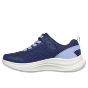 Skechers 304208l Girl's Trainer-Navy/Light Blue