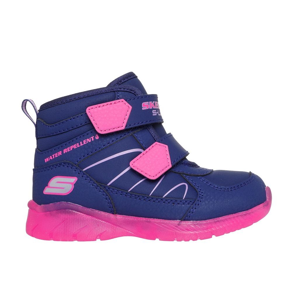 Skechers 319310N Girls Boot-Navy Multi