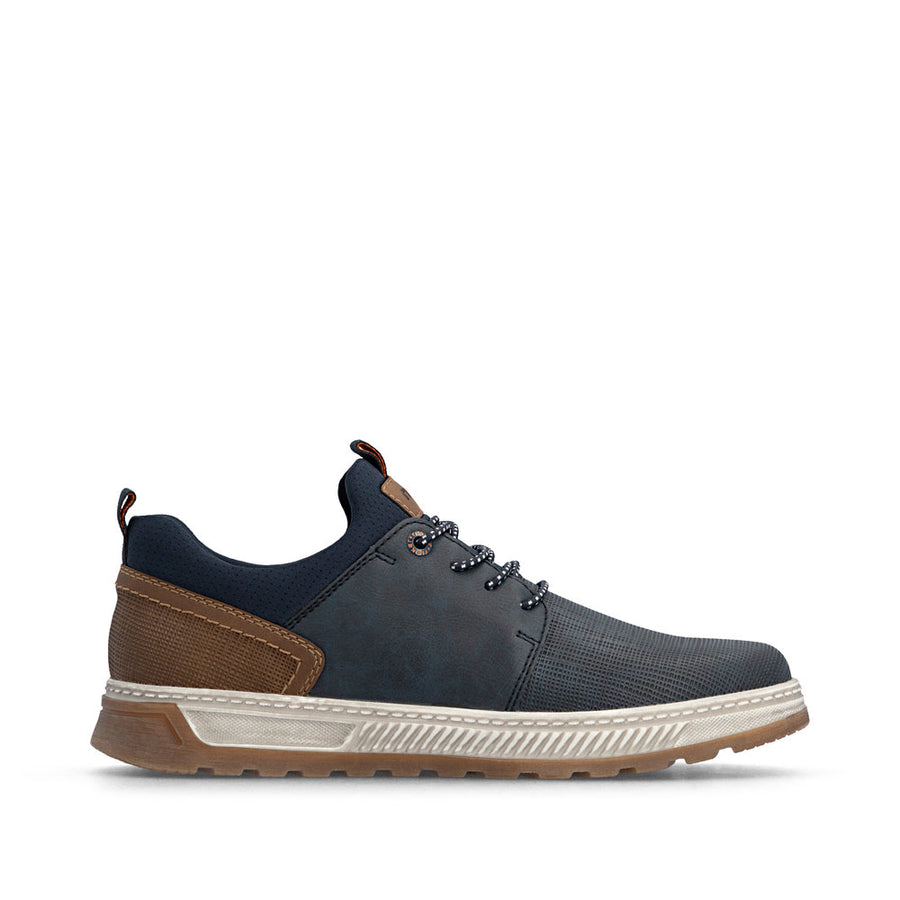 Rieker 37050-15 Men's Shoe-Navy