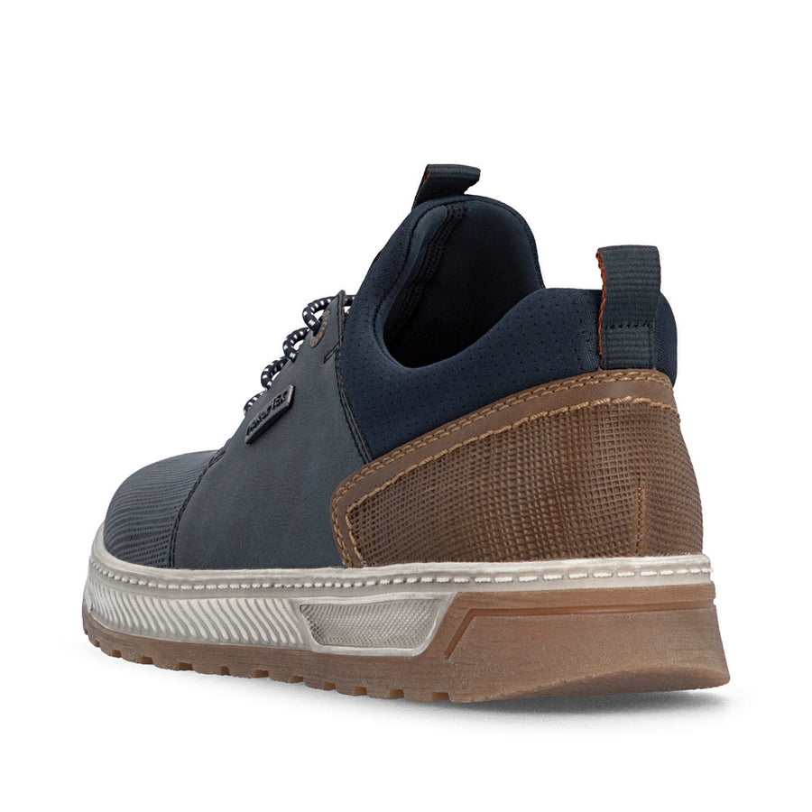 Rieker 37050-15 Men's Shoe-Navy