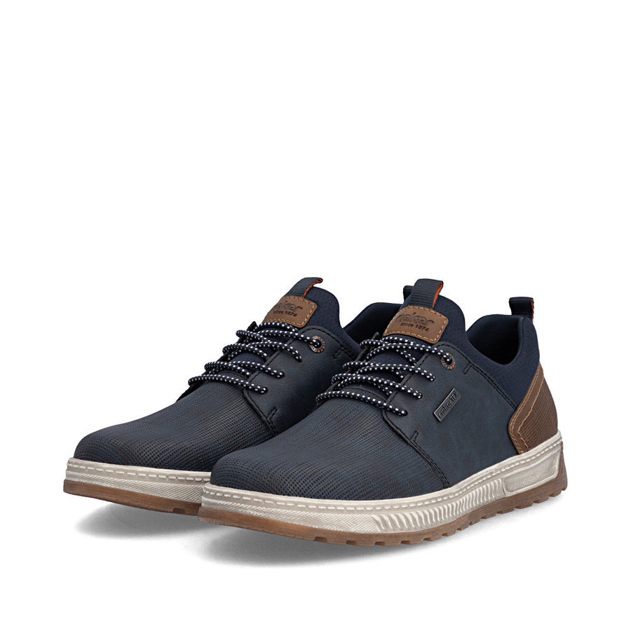 Rieker 37050-15 Men's Shoe-Navy