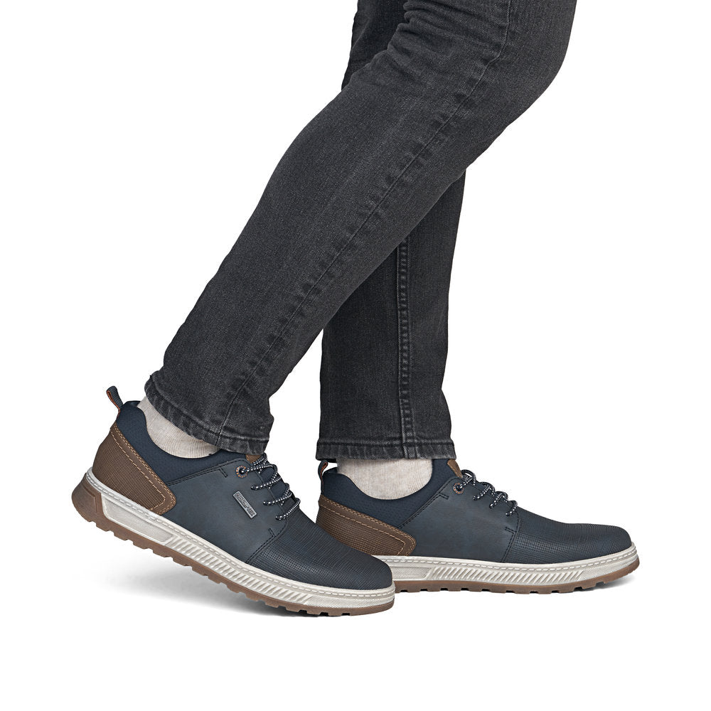 Rieker 37050-15 Men's Shoe-Navy