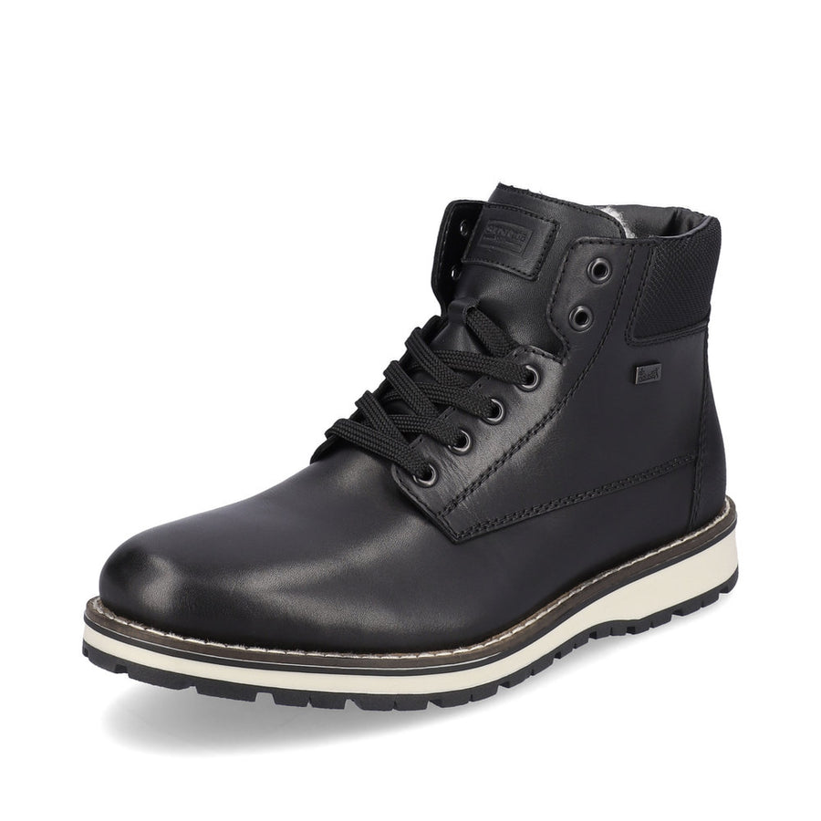 Rieker 38405 Mens Boots-Black