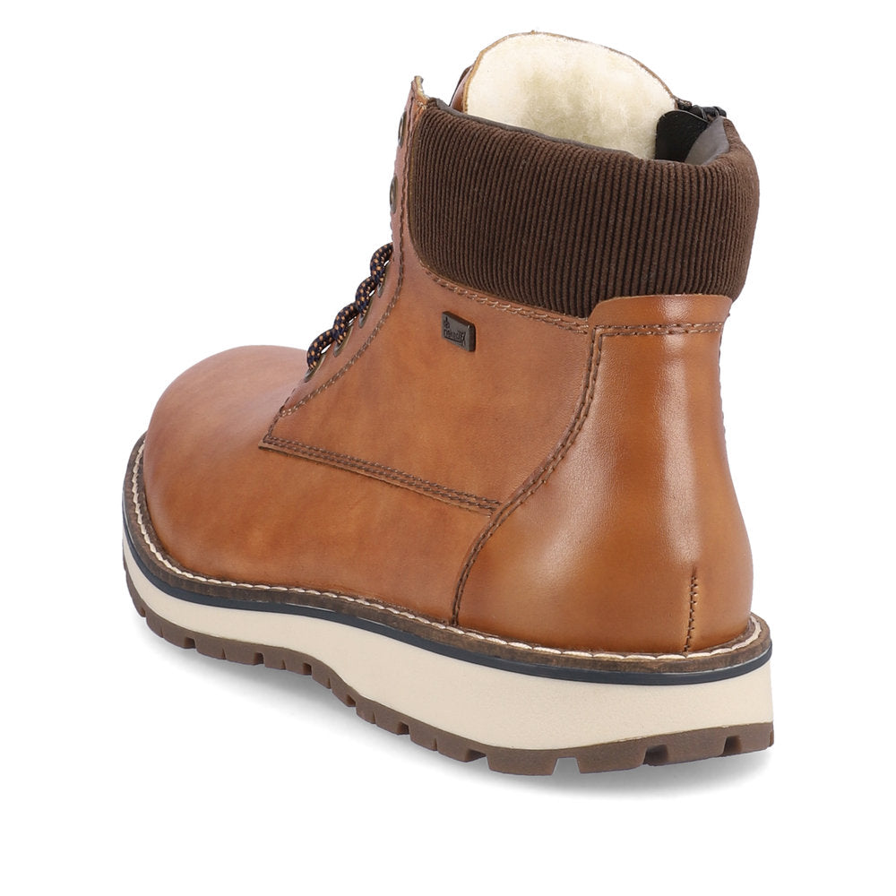 Rieker 38405 Mens Boots-Tan