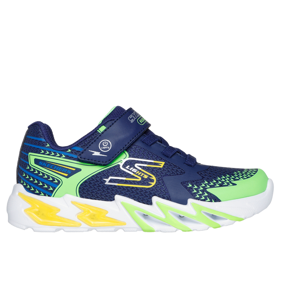 Skechers 400138 Boys Trainer-Navy Multi