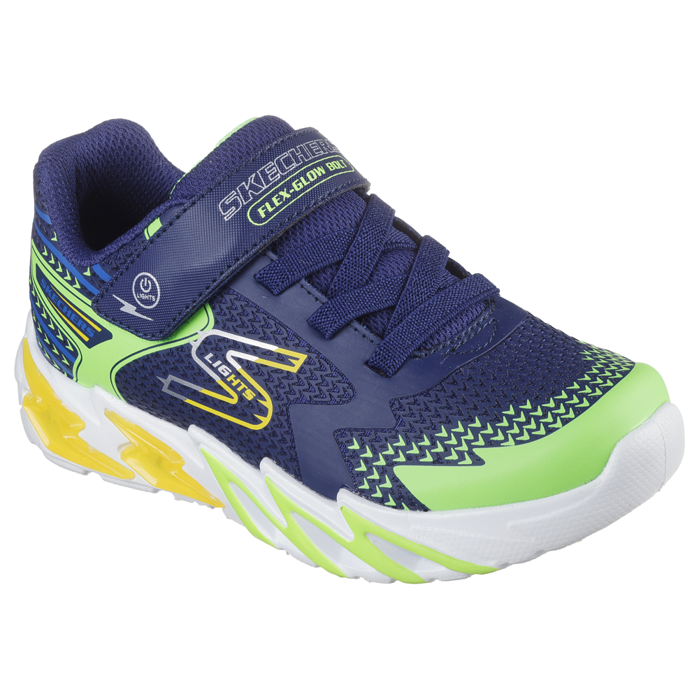 Skechers 400138 Boys Trainer-Navy Multi