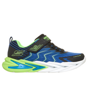 Skechers 400141lc Boys Trainer-Blue/Lime