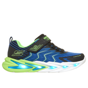 Skechers 400141lc Boys Trainer-Blue/Lime
