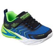 Skechers 400141lc Boys Trainer-Blue/Lime