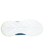 Skechers 400141nc Boys Trainer-Blue/Lime