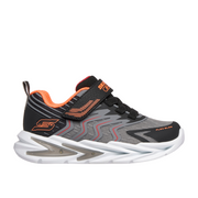 Skechers 400141nc Boys Trainer-Black/Charcoal