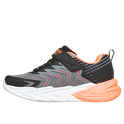 Skechers 400141nc Boys Trainer-Black/Charcoal