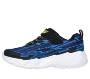 Skechers 400149 Boys Trainer-Black/Blue