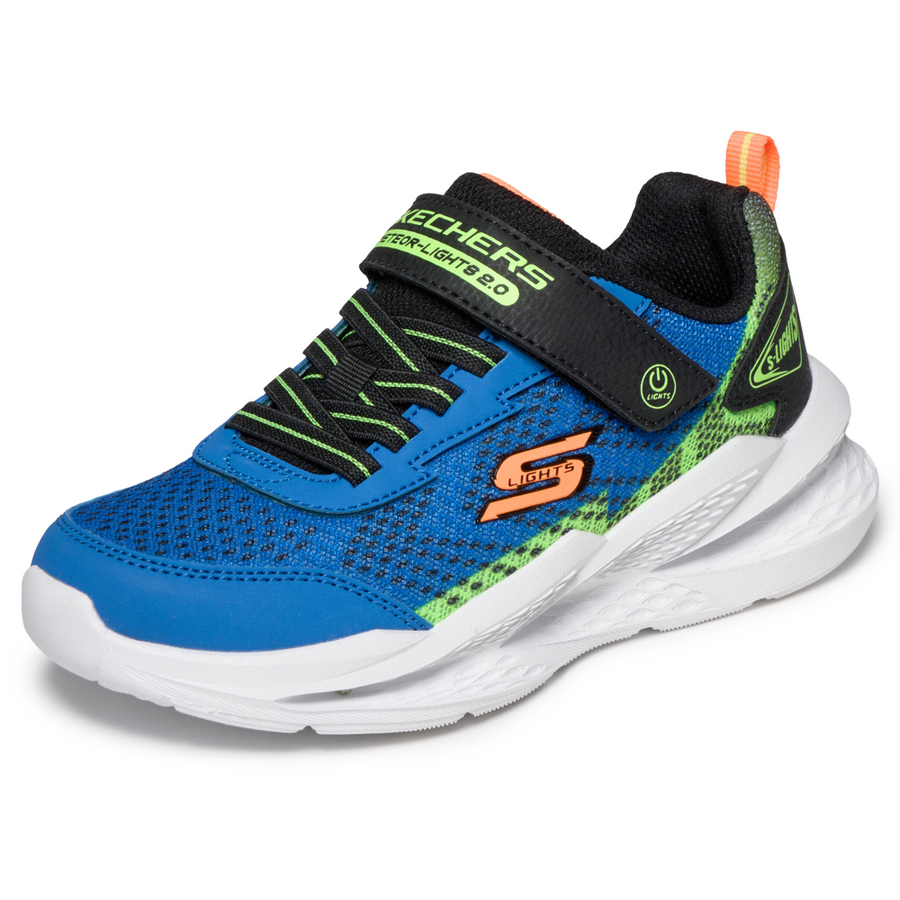 Skechers 401490l Boys' Trainer-Blue/Black