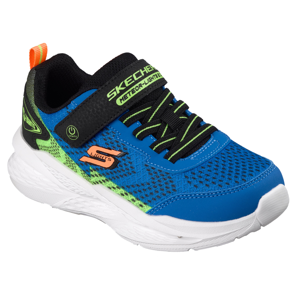 Skechers 401490l Boys' Trainer-Blue/Black
