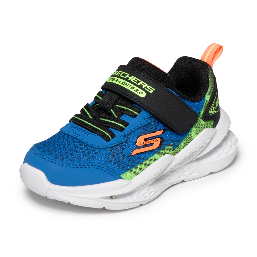 Skechers 401490n Boys' Trainer-Blue/Black