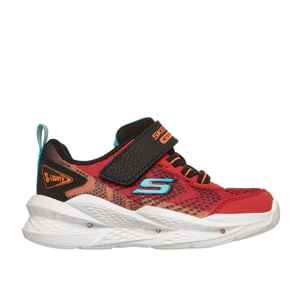 Skechers 401490n Boys' Trainer-Red/Black