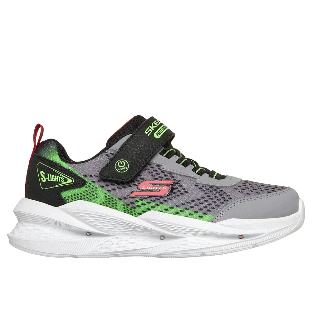 Skechers 401490l Boys' Trainer-Grey/Black