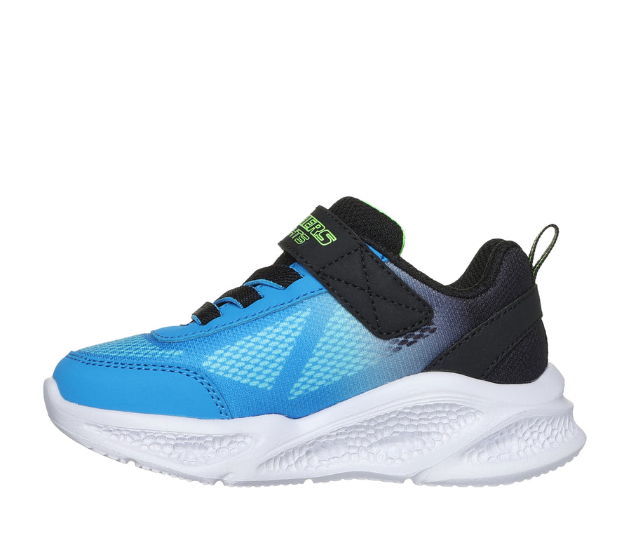 Skechers 401495N Boys Trainer-Black/Blue