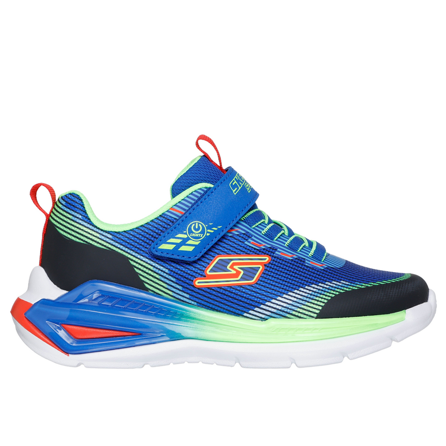 Skechers 401661l Boys Trainer-Blue Multi
