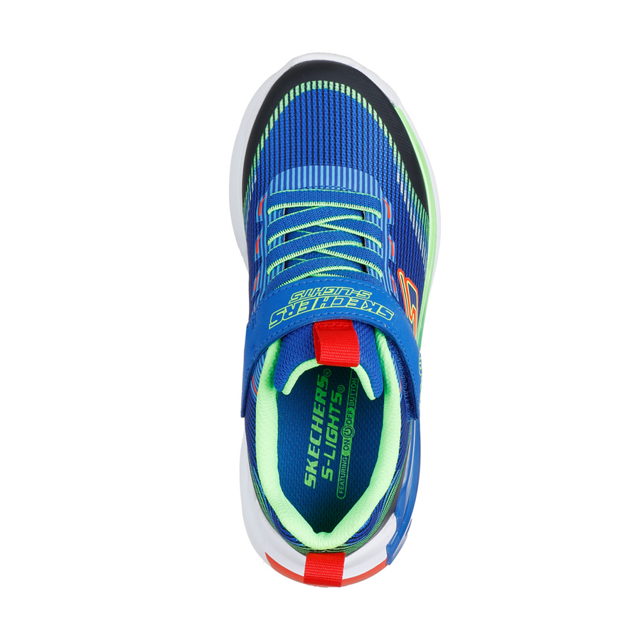 Skechers 401661l Boys Trainer-Blue Multi