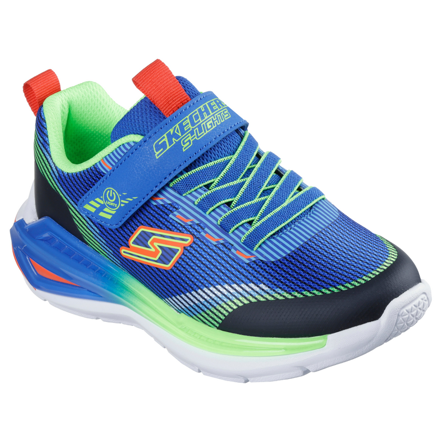 Skechers 401661l Boys Trainer-Blue Multi