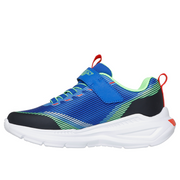 Skechers 401661l Boys Trainer-Blue Multi