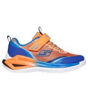 Skechers 401661l Boys Trainer-Orange/Multi