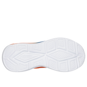 Skechers 401661l Boys Trainer-Orange/Multi