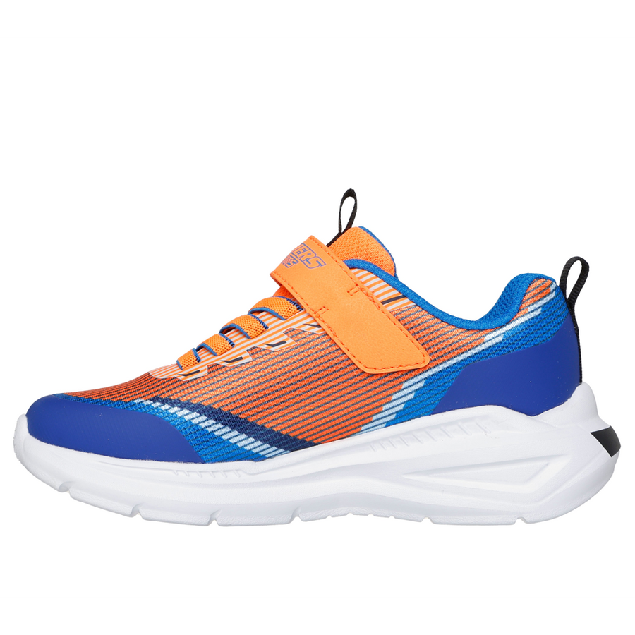 Skechers 401661l Boys Trainer-Orange/Multi