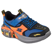 Skechers 402150l Boys Garage T-Blue/Orange