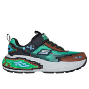Skechers 402160L Boys Trainer-Brown Multi