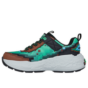 Skechers 402160L Boys Trainer-Brown Multi