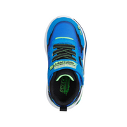 Skechers 402162N Boys Trainer-Blue/Lime
